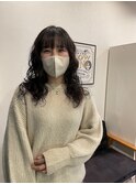 レディースくるくるパーマ
