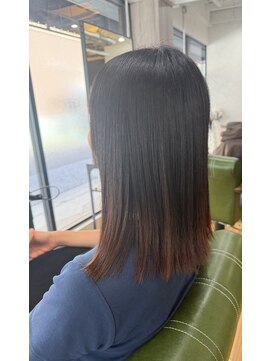 ニコワ(nicowa) セミロング× ダメージレス縮毛矯正