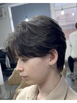 キングオブヘア バイ ノイズ 梅田茶屋町店(KING of hair by NOISM)&nbsp;*NOISM波巻きツイストスパイラルパーマツーブロックマッシュ