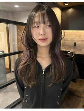 シア 富雄店(Sia.) inner lavender/ hush cut
