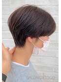 ハンサムショート・耳掛けber