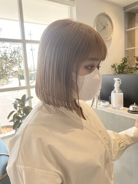 ロテ(LOTE.) ハイライト/髪質改善/ブリーチ/切りっぱなし/一宮/妙興寺