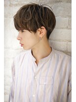 カライング(ing) スーツ短髪ツーブロック束感モテる黒髪シークレットパーマ流行