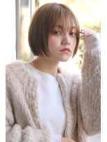 リップス デリコ(LIPS derico)&nbsp;【LIPSderico/鈴木初穂】ミニボブ×シースルーバング