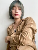 ガレージ バイ グリーン 原宿 表参道(Garage by green)&nbsp;【loki】ウルフ×シアーグリーン