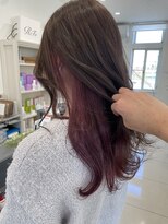 ベルバイグレイス(BELLE by grace)&nbsp;インナーカラーラベンダーピンク