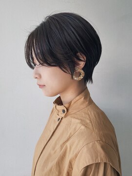 アッシュ 東戸塚店(Ash) 前髪長めがオシャレな大人のショート