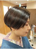 仙台D 刈り上げツーブロック×グラデーションボブ×ユニセックス