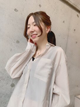 エミュ 天文館店(eMu) ブリーチ無しベージュカラーアレンジver