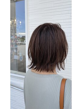 ジッピー ヘアーコレクション 外ハネボブ ミディアムヘア 切りっぱなしボブ