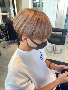 インク サカエ(inq sakae) メンズ/マッシュ/ベージュ