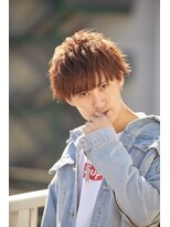 クレスト 草津店(CREST)&nbsp;マッシュツーブロックメンズパーママッシュウルフメンズカット