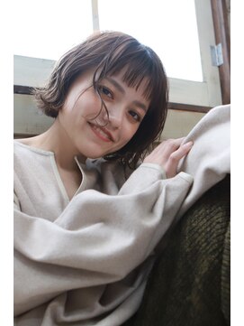 ブロッサム 朝霞台店(Blossom) フレンチガーリー/前髪なしショート/ボブショート/20代30代40代