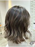 ハイライト×くすみベージュ
