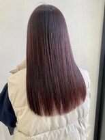 マザー(MOTHER) ダブルカラーピンクベージュケアブリーチハイトーン髪質改善