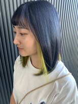 タクミフォーヘアー(TAKUMI for hair) イエロー×ブラック　インナーカラー