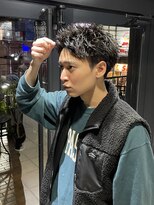 アウル 心斎橋(owl) 【刈り上げ×スパイキーショート】メンズカット/刈り上げ/短髪
