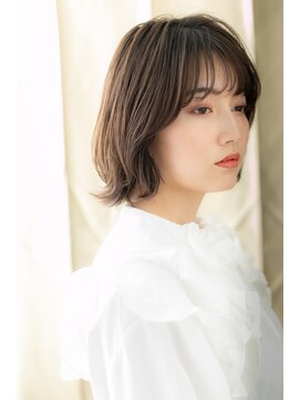 カバーヘア ブリス 北浦和(COVER HAIR bliss) グレーベージュくびれヘアひし形ショートウルフZ北浦和20代30代