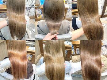 ザザ シンジュク(ZA/ZA shinjuku)の写真/髪質改善のプロが大満足の仕上がりを提供!髪質,ダメージの状態を見極めた施術で、理想のツヤ感スタイルに☆