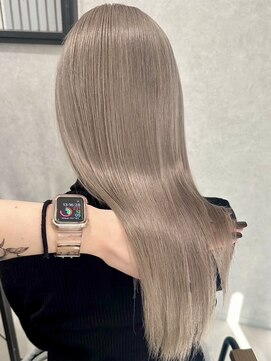 ロウル 渋谷(LOWRL) ミルクティーカラー/ケアブリーチ