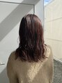 ビーヒアナウ N゜03 金沢駅西店(BE HERE NOW) くるっとくせっぽいパーマ、柔らかいカラー好きです♪
