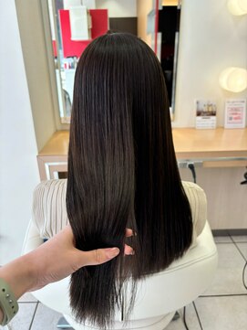 ルージュ 目白台店(ROUGE) 髪質改善/縮毛矯正×ロング【目白台/護国寺駅】