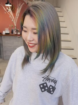 ノア(noa.) シルバー×レインボーメルトカラー