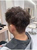 無造作パーマ