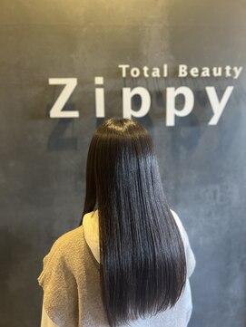 ジッピーオブトータルビューティ(Zippy of total beauty) 艶ストレートロング