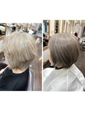 髪質改善トリートメントbefore/after