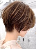ショートヘア/レイヤーカット/小顔カット/顔まわり/吉祥寺