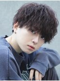 ダークアッシュ/韓国マッシュ/ニュアンスパーマ[池袋駅/men's]