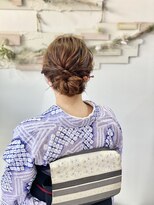 ヘアセットサロンエッジ(Edge)&nbsp;浴衣で川床ヘお出掛けヘアセット