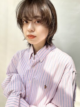 トリッカ 銀座(tricca) 小顔カット/マッシュウルフ/顔まわりレイヤー/ウルフレイヤー