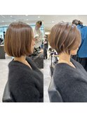 30代40代50代髪型銀座白髪ぼかし 松