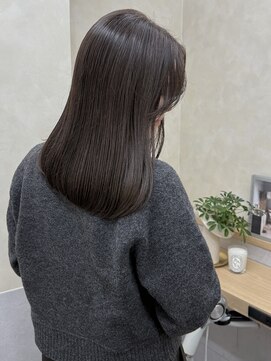 フレームプラス 天王寺あべの店(FRAME+) 暗髪透明感♪ココアグレージュ