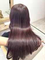 ソア 並木坂(Soa)&nbsp;ブリーチカラー/ダブルカラー/チェリーレッド/Chihiro