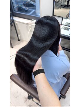 シェノン 梅田(CHAINON) 梅田/着物ヘア/大人ガーリー/ダークアッシュ/似合わせカット