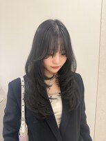 アイトーキョーエス 渋谷(AI TOKYO S) 着物ヘア/ダークアッシュ/ミディアムレイヤーカット/渋谷