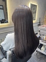 ロックステディ(ROCK STEADY)&nbsp;アッシュブラウンカラー/ノーレイヤーロング