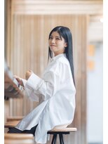 セッション(Session.) Session.式髪質改善ストレート+レイヤーカット