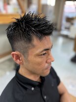 アールグレイ(EARLGREY) 王道のアップバングスタイル