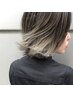 グラデーションカラー+カット+クイックトリートメント¥17050