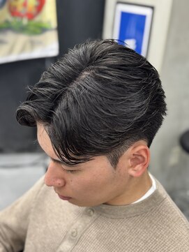 ラッド バイ ディーアンドティー(LAD by D&T) フェザーパーマ／メンズ／メンズパーマ／メンズカラー