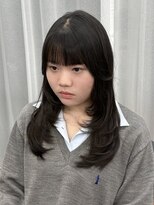 コク 千葉駅西口(COQU) レイヤーカット/ハッシュカット/顔周りカット