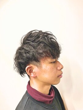 バーバーショップ テト キタヤマ(barber shop tete kitayama) 無造作パーマ★ツーブロック