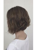 首元スッキリパーマ