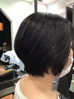 ハナヘアーアンドコー(hana hair&co.)&nbsp;丸みショートボブ