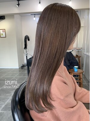 【諫早◇ヘアケア】《izumi》こだわりの商材で髪の潤い/手触り/艶感を与え、自分史上最高の美髪を叶えます!