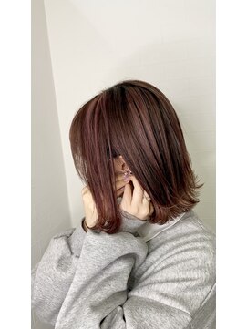 ユートピア(U topia) ピンク/ピンクカラー/バレイヤージュ/ハイライト